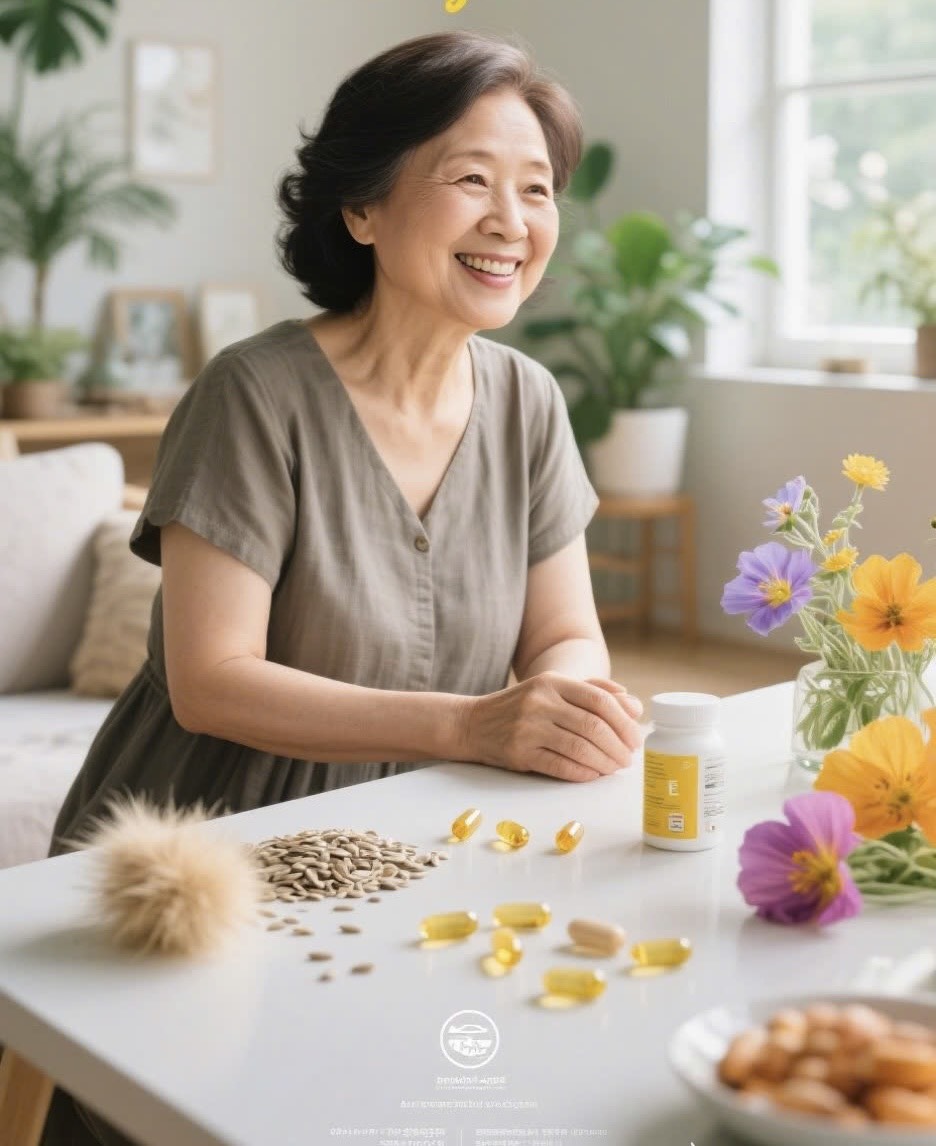 Vitamin E Giảm Khô Hạn Hiệu Quả